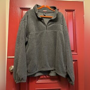 UltraClub Gray Fleece Jacket XXL